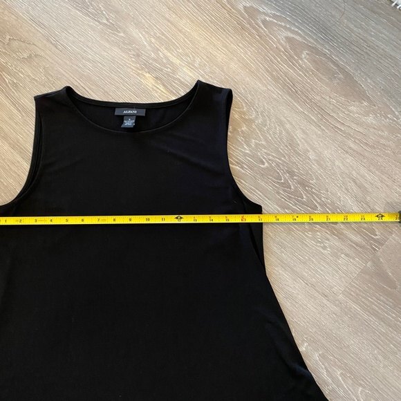 Alfani Swing Silhouette Sleeveless Tunic Top. Black. Small. Cute. Chick. Casual - Picture 9 of 10